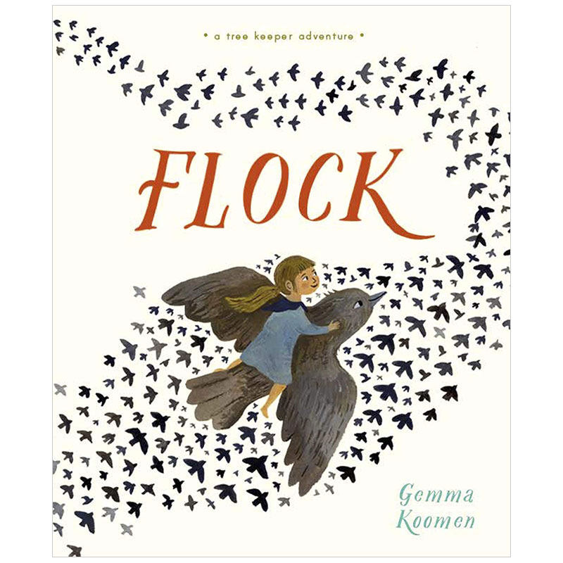 flock 插画家gemma koomen 儿童艺术绘本 英文原版 树木守护者