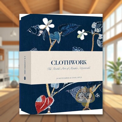 【现货】布艺作品卡片Clothwork Notecards英文文创卡牌Ayako Miyawaki精装Princeton Architectural Press进口原版书6489612书籍