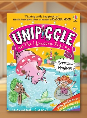 【现货】【独角猪】美人鱼乱斗英文青少年读物进口原版外版书平装【Unipiggle the Unicorn Pig】Mermaid MayhemGreenwell Jessic