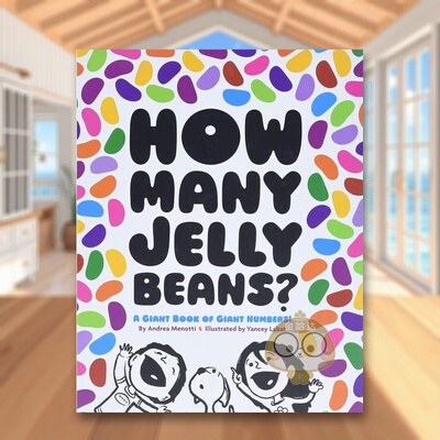【预售】有多少颗橡皮糖？ How Many Jelly Beans? 原版英文儿童绘本进口书籍图书外版正版