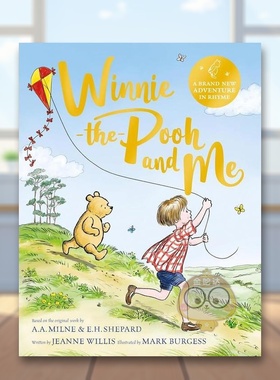 【现货】小熊维尼和我英文儿童绘本IP系列进口原版书精装Winnie-The-Pooh And Me Willis Macmillan Children's Books书籍图书外版