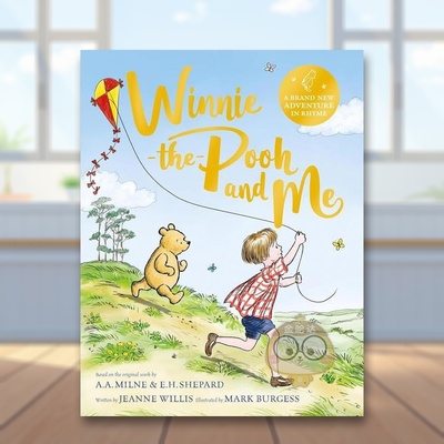 【现货】小熊维尼和我英文儿童绘本IP系列进口原版书精装Winnie-The-Pooh And Me Willis Macmillan Children's Books书籍图书外版