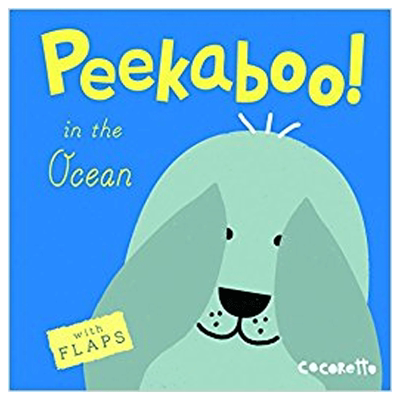 【现货】Peekaboo!intheOcean!在海洋里躲躲猫英文儿童翻翻亲子互动读物