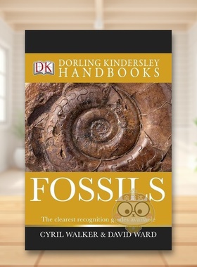 【预售】化石（DK史密森尼学会科普书籍）英文社会科学进口原版外版书大平装Fossils (DK Smithsonian Handbook) DK DK (US)图书正