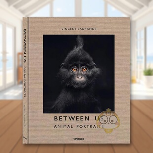 Portraits Lagrang书 距离：动物肖像英文摄影自然景观进口原版 14岁以上Between 书精装 我们之间 外版 Vincent Animal 预售
