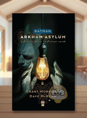【现货】【DC Comics】蝙蝠侠阿卡姆疯人院英文漫画进口原版书Batman: Arkham Asylum GrantMorrisonPage书籍图书外版正版