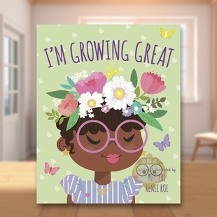 Growing Great英文儿童绘本自我认知情绪管理6 Roe进口原版 现货 书Doubleday59342书籍 Renee 我在积极成长I’m Mechal 9岁精装