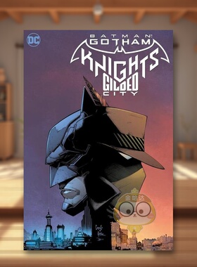 【预售】【DC Comics】蝙蝠侠哥谭骑士-镀金城英文漫画精装进口原版书Batman: Gotham Knights - Gilded City Narcisse  Evan书籍