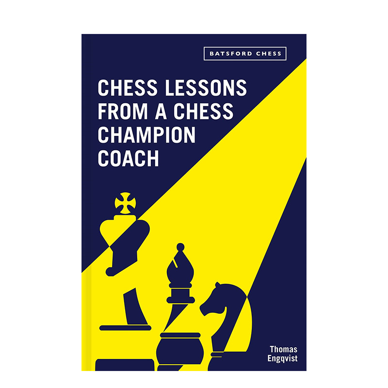 【预售】英文原版 国际象棋冠军教练：不容错过的象棋课程 Chess Lessons from a Chess Champion Coach 生活意趣 正版进口书籍