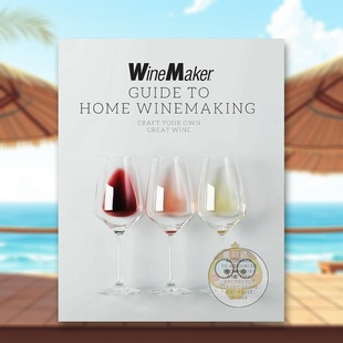 【预售】WineMaker杂志：家庭酿酒指南英文餐饮进口原版外版书平装14岁以上The WineMaker Guide to Home Winemaking WineMaker书
