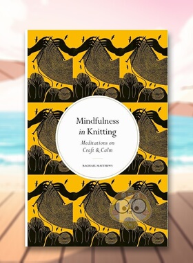 【预售】正念：编织 Mindfulness in Knitting 原版英文心灵励志进口书籍图书外版正版