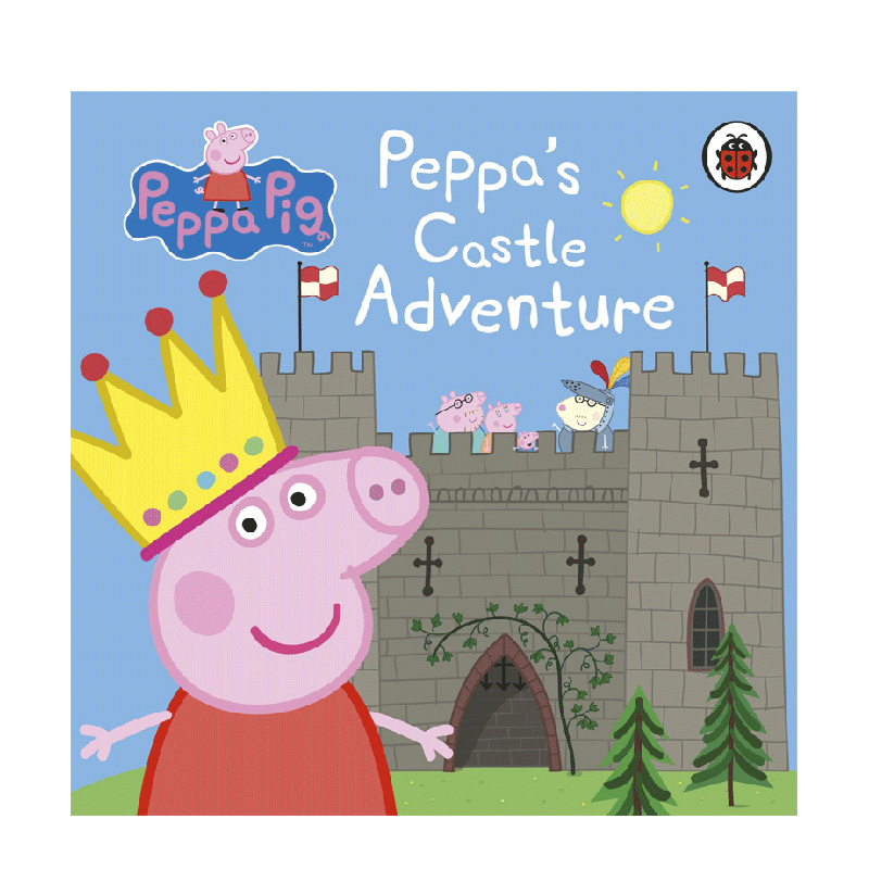 【预售】peppa pig 英文版 绘本小猪佩奇Peppa’s Castle Adventure 粉红猪小妹佩琪的城堡冒险 英文儿童绘本原版进口图书书籍