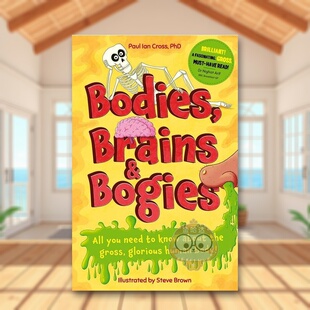 Brains B书 身体 书平装 9岁 外版 2023青年图书奖终选名单 大脑和机器人英文儿童绘本知识百科进口原版 and 12岁Bodies 预售