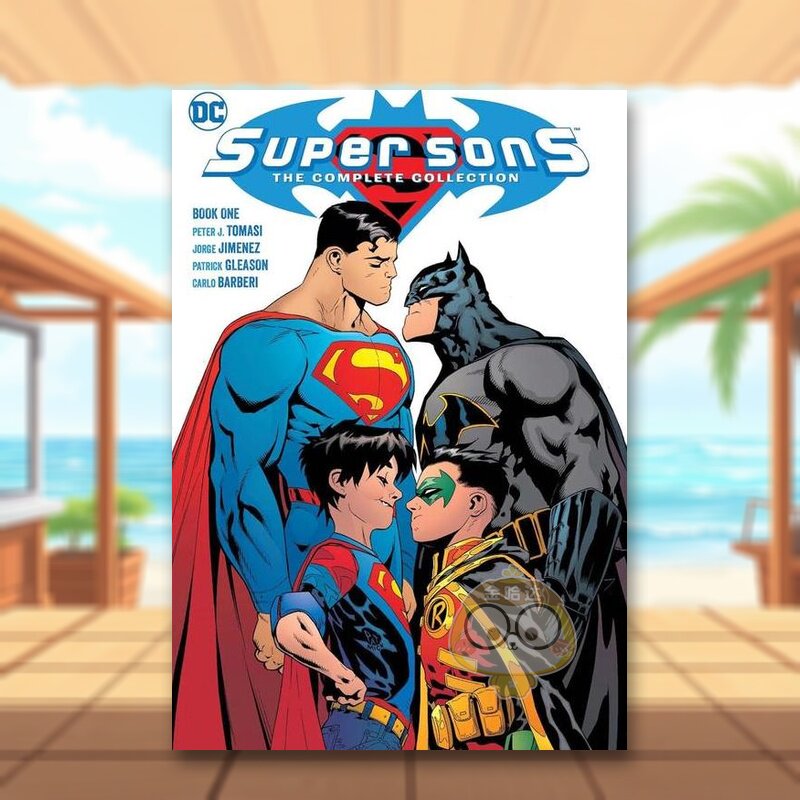 【现货】【DC Comics】超凡双子Comp系列卷1英文漫画平装进口原版书Super Sons: The Complete Collection Book One Tomasi  Pet书
