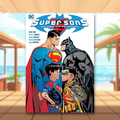 【现货】【DC Comics】超凡双子Comp系列卷1英文漫画平装进口原版书Super Sons: The Complete Collection Book One Tomasi  Pet书