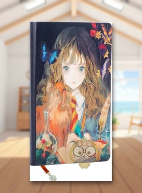 【预售】哈利波特赫敏缎带手账本HARRY POTTER HERMIONE GRANGER JOURNAL WITH RIBBON CHARM英文文创笔记本Notebook平装进口原版