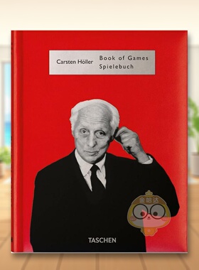 【预售】游戏之书互动装置大师CarstenH?ller英文艺术总论历史、理论、评论Carsten H?ller进口原版书精装14岁以上Book of Game书