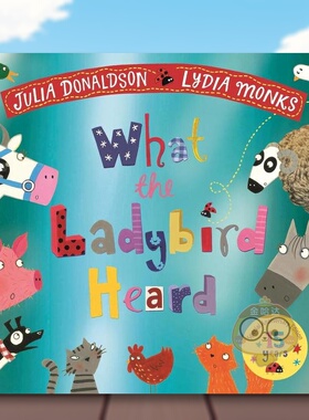 【现货】小瓢虫听到了什么（15周年版）英文儿童绘本插画师进口原版书平装What the Ladybird Heard 15th Anniversary Edition Ju