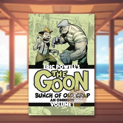 【预售】亡命暴徒一群老废物总集卷1英文漫画图书平装进口原版书14岁以上The Goon: Bunch of Old Crap Omnibus Volume 1Eric Po书