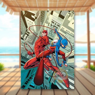 进口原版 VOL. 预售 蜘蛛男孩卷2欢乐与游戏英文漫画平装 SLOTT 正版 GAMES 书SPIDER Marvel FUN BOY DAN书籍图书外版