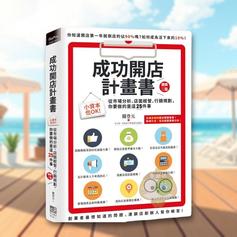 成功開店計畫書：小資本也OK！