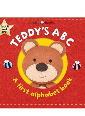 【现货】泰迪学字母（和小熊一起学习） Teddy's ABC (Learn With Bear) 原版英文儿童语言/概念启蒙进口书籍图书外版正版