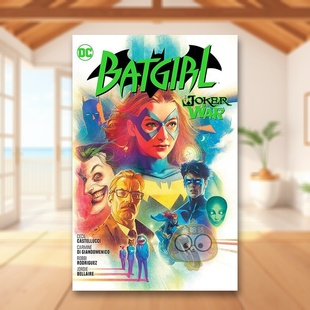 Cecil 进口原版 蝙蝠女卷8小丑战争英文漫画简装 Vol. War Castellucci Joker Comics The Dorm书 Cian 书Batgirl 预售