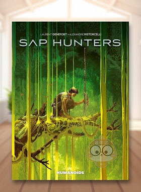 【预售】末日猎人Sap Hunters英文漫画Laurent Genefort精装Humanoids进口原版书书籍图书外版正版