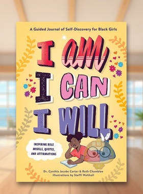 【现货】我是我能我会英文儿童绘本人物传记进口原版书精装9岁12岁I Am, I Can, I Will Dr. Cynthia Workman书籍图书外版正版