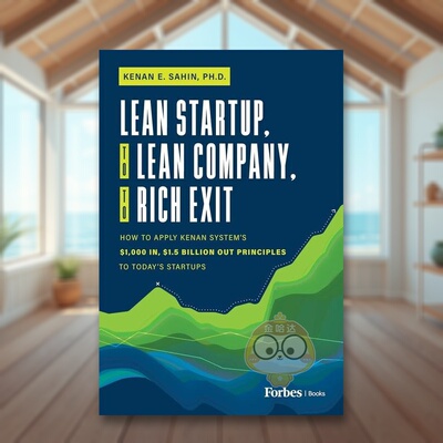 【预售】从精益创业到精益公司再到成功退出Lean Startup to Lean Company to Rich Exit英文商业行销精装进口原版书Kenan E Sah书