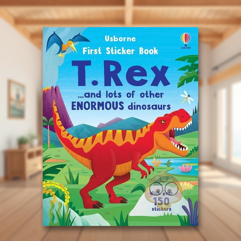 霸王龙贴纸书 First St