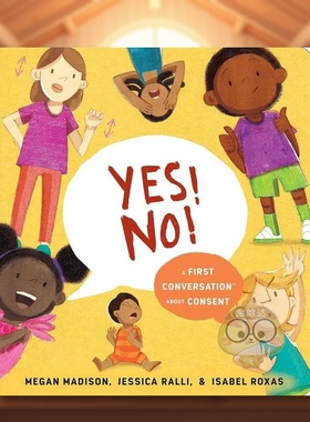 【现货】【初次对谈】好的！不要！：关于表达同意英文儿童绘本身体认知启蒙进口原版外版书纸板书3-6周岁【First Conversations书