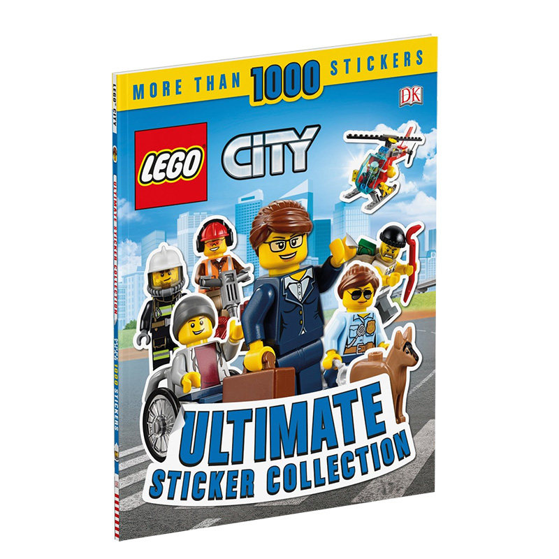 lego city ultimate sticker collection 乐高城市贴纸收藏