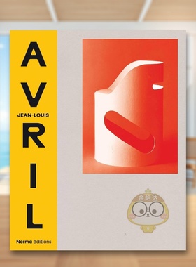 【预售】让-路易·阿夫里尔：纸板建筑师 Jean-Louis Avril:Un architecte du carton 原版英文工业产品设计进口书籍图书外版正版