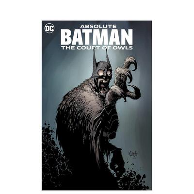 【预售】DC漫画 蝙蝠侠:猫头鹰法庭(2023版) Absolute Batman:The Court of Owls 精装 英文漫画书原版进口图书 超级英雄系列美漫