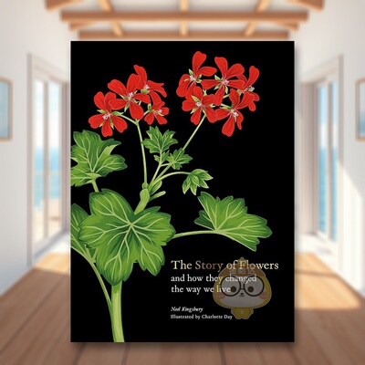 【预售】花之书：100种花的故事英文插画原画设定集进口原版外版书精装The Story of Flowers: And How They Changed the Way We书