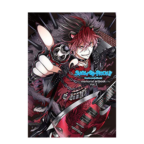 【现货】摇滚都市纪念画集2 SHOW BY ROCK!! memorial artbook vol.2 日文原版游戏设定集日本进口漫画插画集画册 三丽鸥