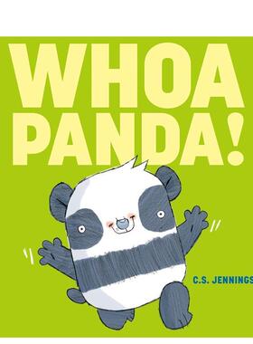 【现货】哇喔熊猫！ Whoa Panda! 原版英文儿童绘本进口书籍图书外版正版
