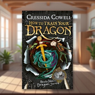 【现货】驯龙高手 第9册:如何偷走龙剑How to Train Your Dragon #9: How to Steal a Dragon's Sword原版英文儿童章节书进口书籍