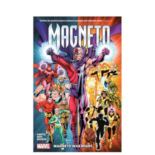 进口图书美漫书籍X战警 DeMatteis 万磁王 Was Right Magneto 漫威漫画 万磁王是对 J.M. 英文漫画书原版 现货