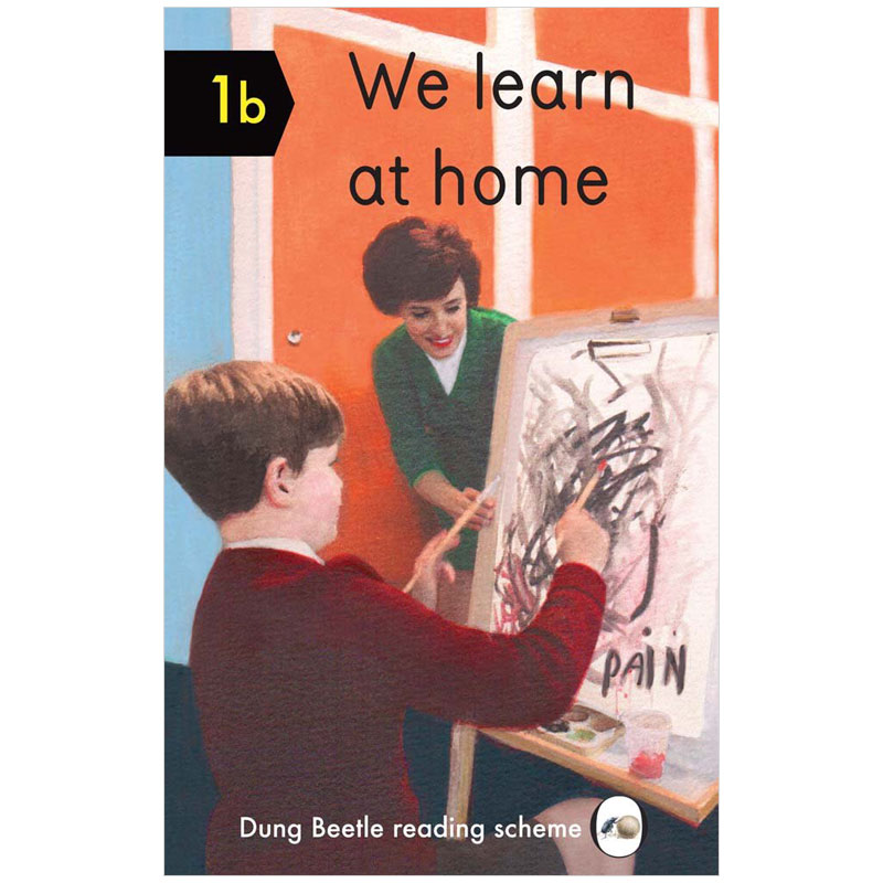【现货】We Learn at Home我们在家学习Dung Beetle Book趣味另类艺术书籍进口原版