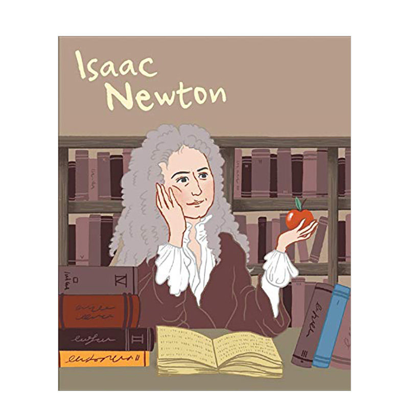 【现货】Isaac Newton（Genius） 天才艾萨克·牛顿 英文原版儿童艺术启蒙书籍进口图书