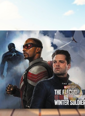 【预售】漫威猎鹰与冬兵：艺术设定集英文插画原画设定集进口原版外版书精装14岁以上Marvel’s The Falcon & The Winter Soldie书