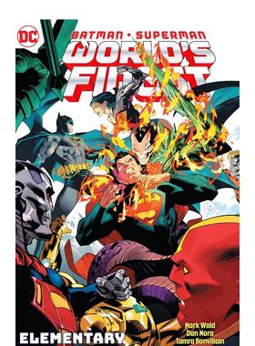 【现货】DC漫画 蝙蝠侠/超人卷3：初学者 Batman/Superman:World's Finest Vol.3: Elementary 英文漫画书原版进口图书美漫书籍