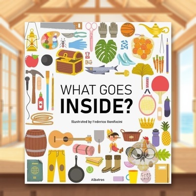 【预售】【井井有条】里面会有什么？英文儿童绘本知识百科进口原版外版书精装【Neatly Organized Things】What Goes Inside?Ma书