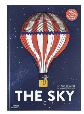 【现货】Helene Druvert纸雕艺术儿童书 天空The Sky 儿童趣味互动飞行器百科彩图图册绘本 英文原版书籍进口