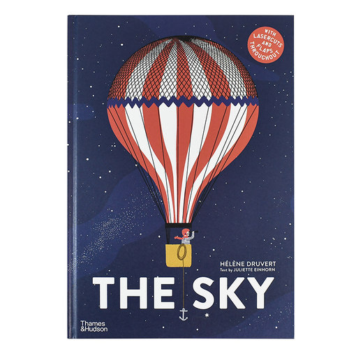 【现货】Helene Druvert纸雕艺术儿童书 天空The Sky 儿童趣味互动飞行器百科彩图图册绘本 英文原版书籍进口