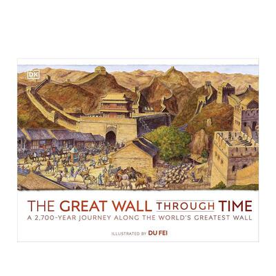 【现货】【DK全景百科】穿越时空的长城 【DK Panorama】The Great Wall Through Time 原版英文儿童绘本