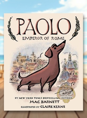 【预售】罗马皇帝保罗 Paolo， Emperor of Rome 原版英文儿童绘本进口书籍图书外版正版