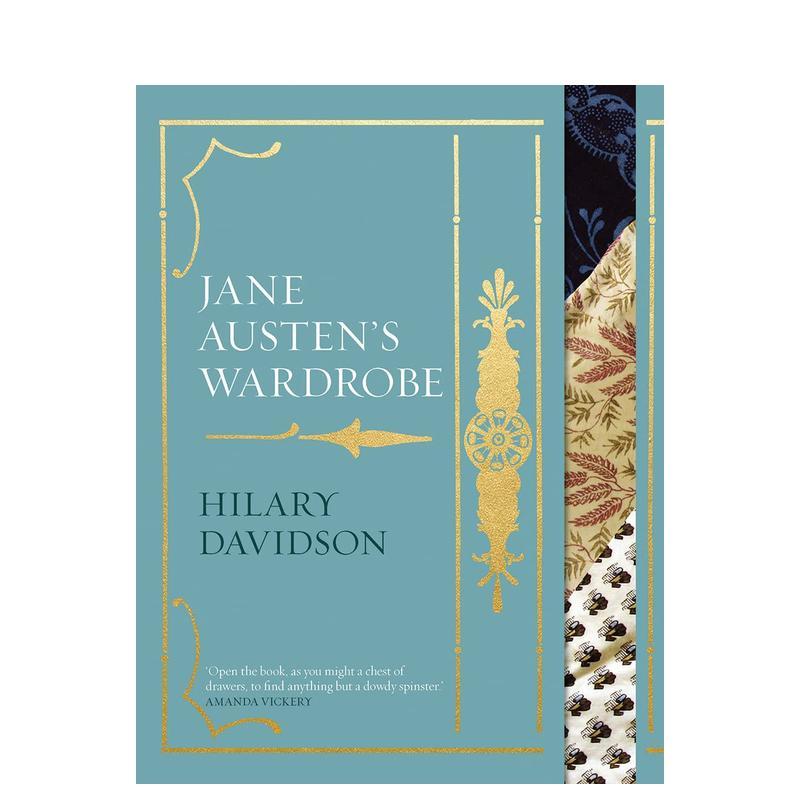 【现货】简·奥斯汀的衣橱Jane Austen's Wardrobe英文进口原版时尚图书风格与历史Hilary Davidson
